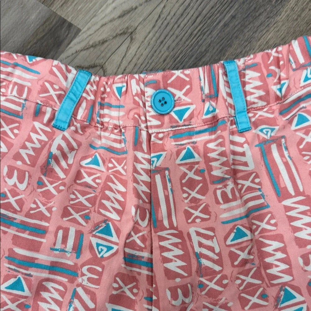Tipsy Elves Weekend‎ Warrior Pink Tribal Print Shorts sz: Large